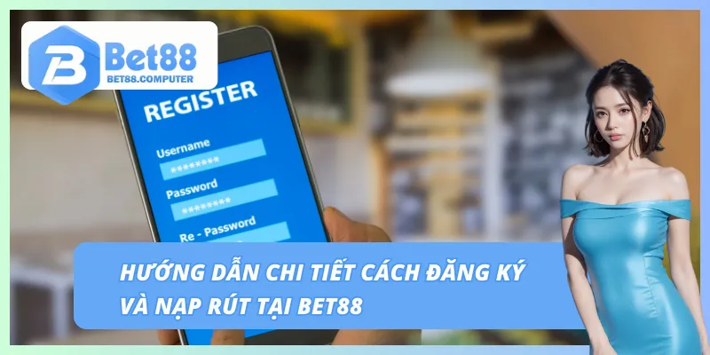 Cách đăng ký và nạp rút tại BET88